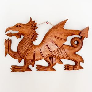 Wooden Welsh Dragon Wall Art