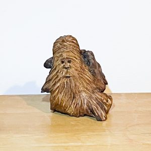 Wooden Bearded Man