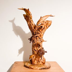 Wooden Underwater Life Statue
