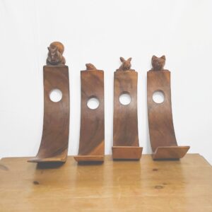 Wooden Balance Wine Holders