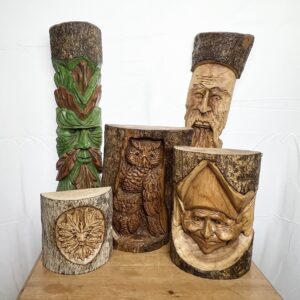 Log Carvings