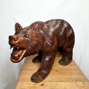 Wooden Bear Statue